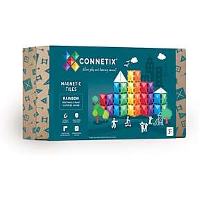 Connetix Ractangle Pack magnetsæt 18 dele - Rainbow