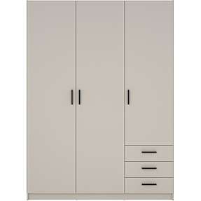 Sprint garderobeskab - beige