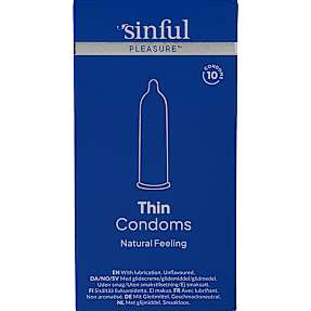 Sinful tynde kondomer 10 stk
