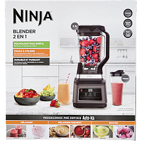 Ninja 2-i-1 blender BN750EU - grå/sort