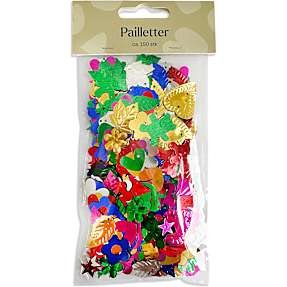 Pailletter 150 stk.