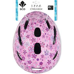 SCO Cykelhjelm - Blomster
