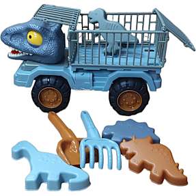 SpinOut dino-lastbil med sandforme
