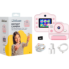 MiniLens Instant Print kamera - pink
