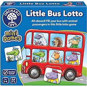 Orchard Toys Little Bus Lotto mini spil