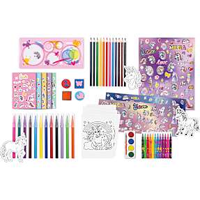 DanPen Junior play megasæt +400 dele unicorn
