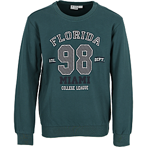 VRS børne sweatshirt str. 134/140 - blå