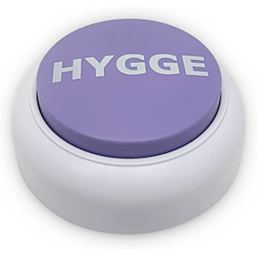 Hygge knap - 8 cm