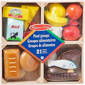 Melissa & Doug mad legesæt 21 dele