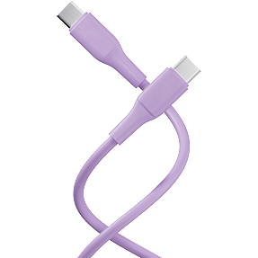 X2O SUPERFLEX 60W USB-C/C-kabel 1,5M - Lyserød