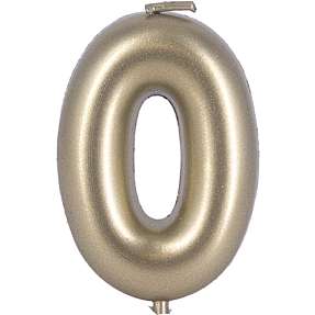 Salling kagelys "0" - Guld