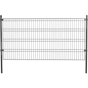 HORTUS panelhegn 100 cm, hegnspakke 8 fag - grå