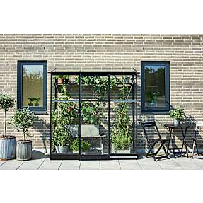 Halls QUBE Lean-to 2 · 1.2 m² - Sort