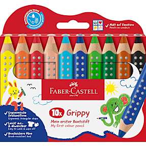 Faber-Castell Jumbo farveblyanter - flere farver
