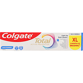 Tandpasta m. whitening effekt