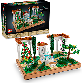 LEGO Icons byggesættet Have med springvand 10359