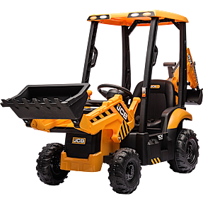 JCB Frontlæsser Gravemaskine - Gul
