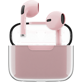 Juice TWS trådløse in-ear høretelefoner - pink