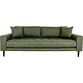 3 personers loungesofa - olivengrøn