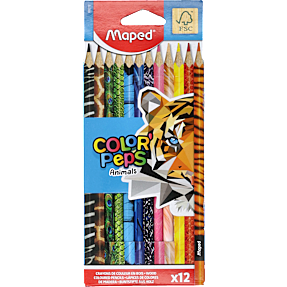 Maped farveblyanter 12-pak - dyr