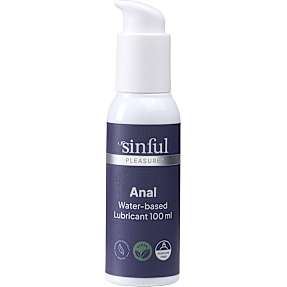 Sinful anal vandbaseret glidecreme 100ml