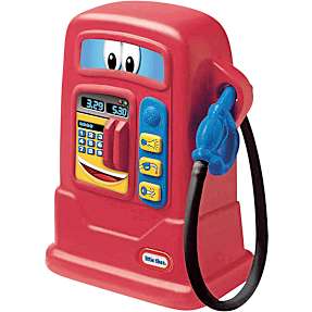 Little Tikes Cozy benzinstander - Rød