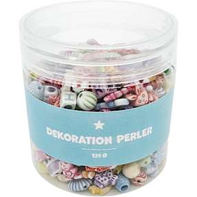 Dekorations perler - mix