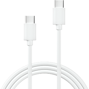 X2O Basic 60W USB-C/C-kabel 1,2M - Hvid