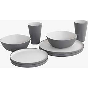 Outwell Gala spisesæt - Grey Mist