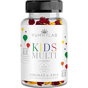 Vitamin vingummi m. jordbær- og æblesmag