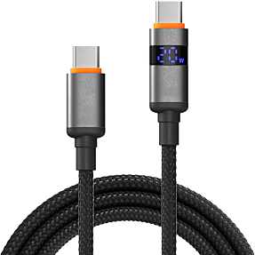 X2O Longlife LED-display 100W USB-C/C-kabel 1,5 m - Sort