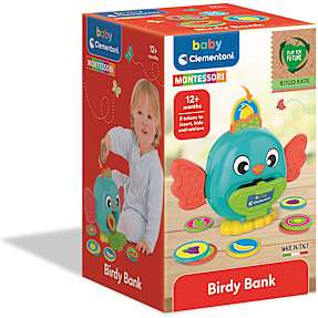 Baby Clementoni puttekasse med plastikmønter