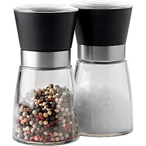 Steel-function salt og pebersæt - sort