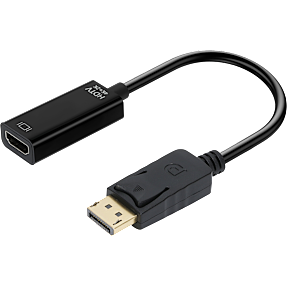 HDMI til mini DisplayPort adapter - sort