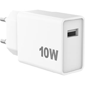 Prosonic USB-A oplader 10W - hvid