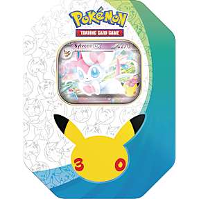 Pokemon Sylveon EX tin samlekort