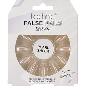 Kunstige negle Pearl Sheen