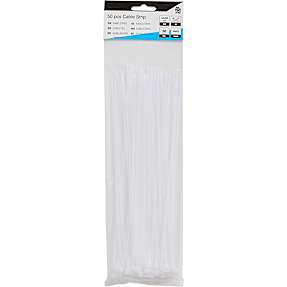 HomeFixer strips 50 stk - hvid