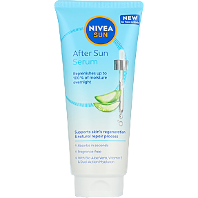 Aftersun serum m. aloe vera, hyaluron og E-vitamin