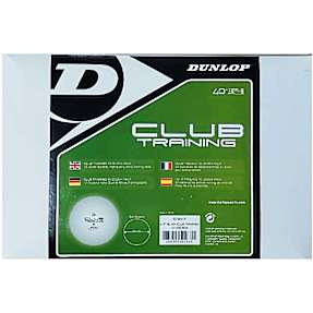 Dunlop 40+ Club Training bordtennisbolde - 144 stk.