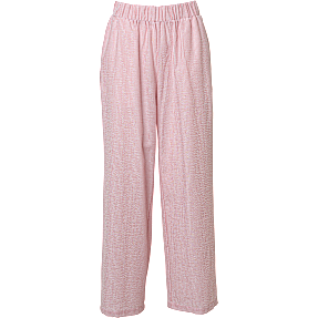 VRS dame wide fit stribede bukser str. XL - rosa