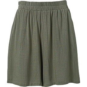 VRS dame viskose shorts str. S - oliven