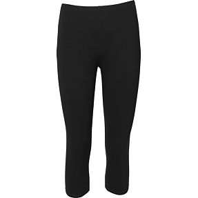 VRS dame capri leggings str. L - sort
