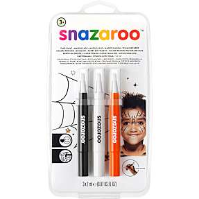 Snazaroo ansigtsmaling 3 stk.
