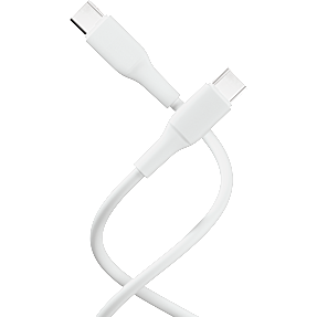 X2O SUPERFLEX 60W USB-C/C-kabel 1,5M - Hvid