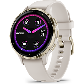 Garmin Venu 3S smartwatch - Ivory