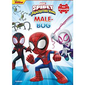Spidey og hans venner malebog