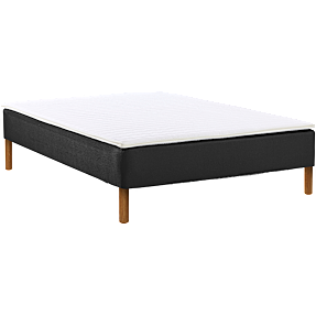 Nordisk Fjer boxmadrasseng 140x200 cm - sort