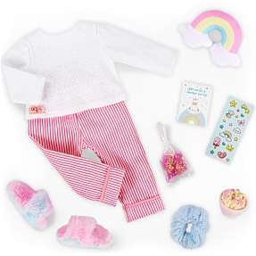 Our Generation deluxe pyjamas hyggesæt