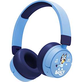 Bluey trådløse børnehøretelefoner - lyseblå